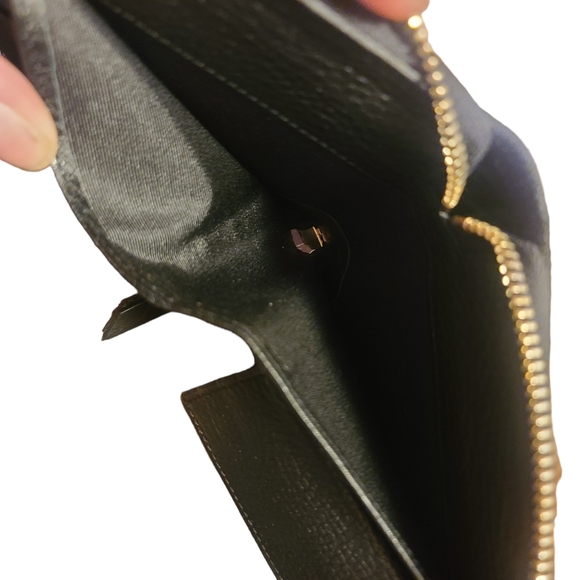 BVLGARI LOGOMANIA CANVAS & LEATHER ZIP WALLET - Picture 8 of 12